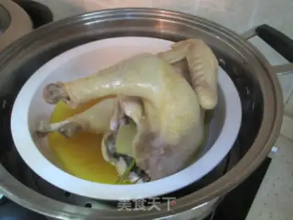 Make Tasty hands tore chicken step 3