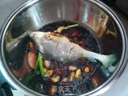 Make Garlic and yellowfish step 6