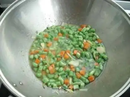 Make Weenie bean bean rice step 5