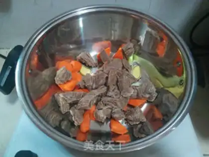 Make Carrot beef step 6