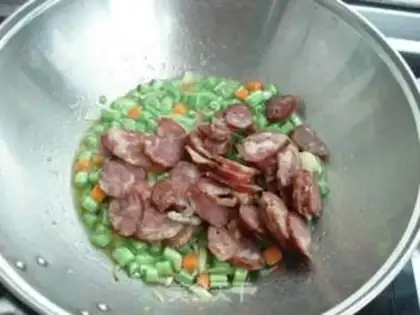 Make Weenie bean bean rice step 6