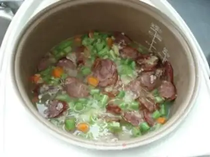 Make Weenie bean bean rice step 8