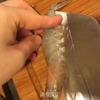 Make Cheese and shrimp step 2
