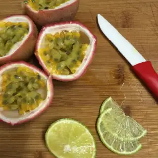 Make Bronze berries, honey water step 1