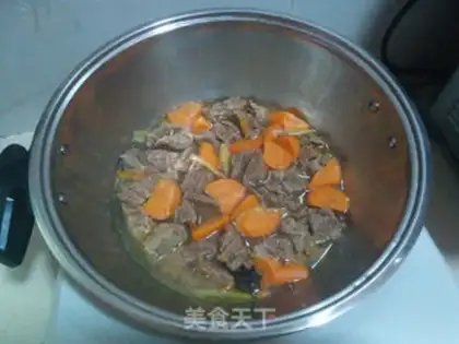 Make Carrot beef step 9