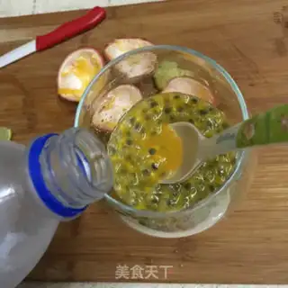Make Bronze berries, honey water step 5
