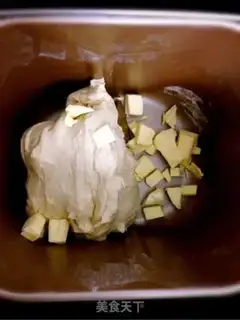 Make Bread machine milk toast step 1