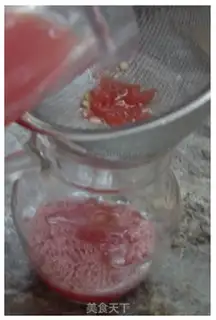 Make Ice melon juice step 2