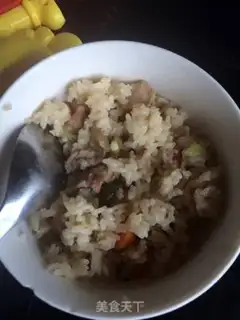 Make Five radish radish bean bean rice step 6