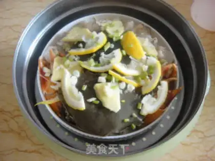 Make Crab lemon step 4