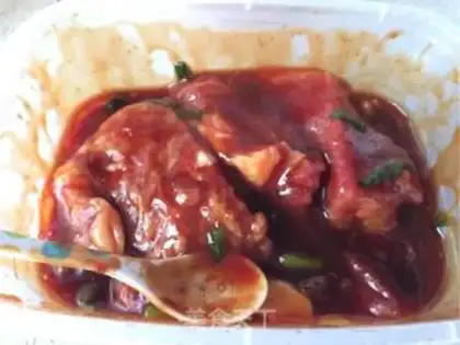 Make Honey sauce and roast meat step 3