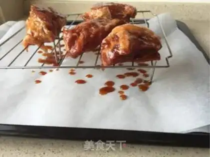 Make Honey sauce and roast meat step 6