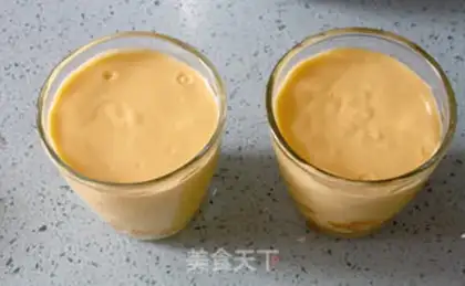 Make Mango cheese mousse step 11