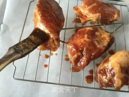 Make Honey sauce and roast meat step 7