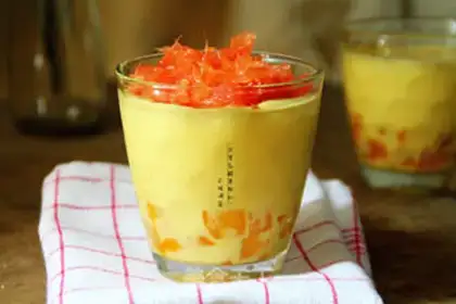 Make Mango cheese mousse step 12