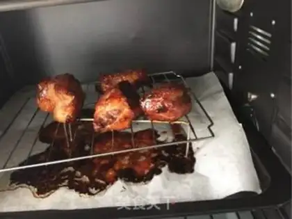 Make Honey sauce and roast meat step 9