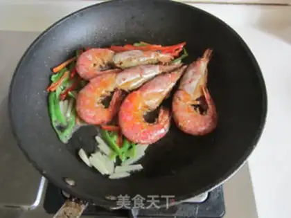 Make Precious red shrimp step 7