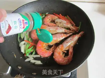 Make Precious red shrimp step 8