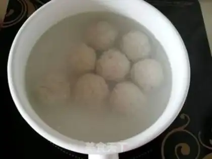 Make Hand-held heartfish balls step 9