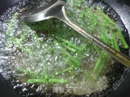 Make The green bean sprouts step 1