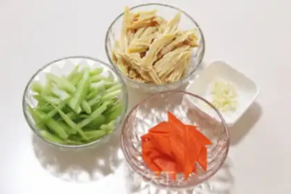 Make Celery curds step 3