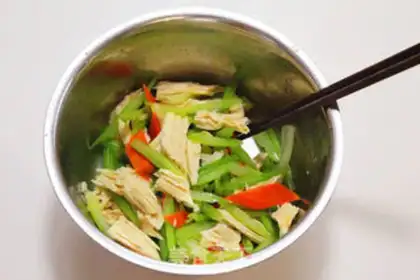 Make Celery curds step 7