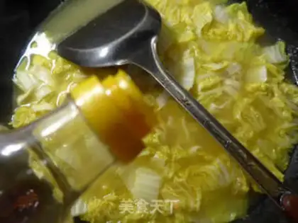 Make Curry doll noodles step 7