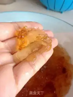 Make Peach and fruit step 0