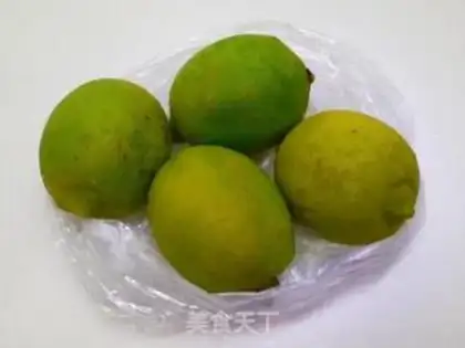 Make Freezing lemon chips step 1