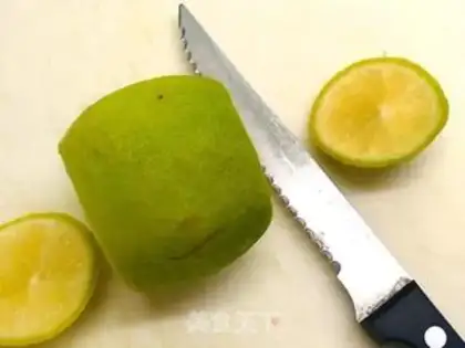 Make Freezing lemon chips step 2
