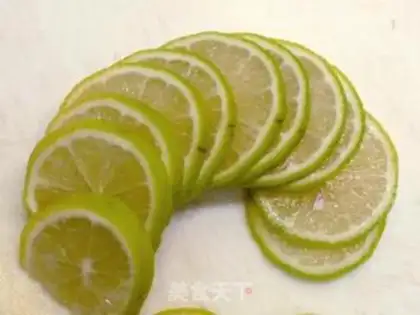 Make Freezing lemon chips step 3