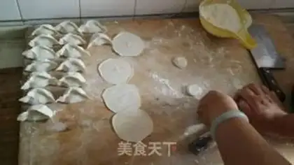 Make Scallop dumplings step 3