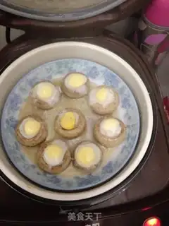 Make Excavated quail eggs step 5