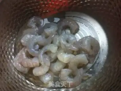 Make Almond shrimp step 0
