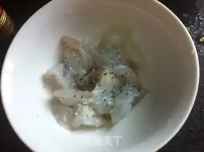 Make Almond shrimp step 2