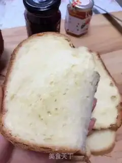 Make Honey milked egg toast step 5