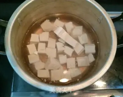 Make Zin winter food tofu step 5