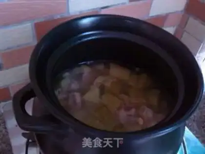 Make Suffering melon cucumber broccoli soup step 3