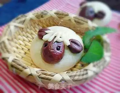 Make Sheep and dates step 17