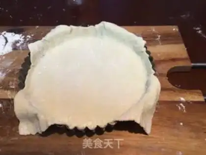 Make Spinach bacon pie step 12