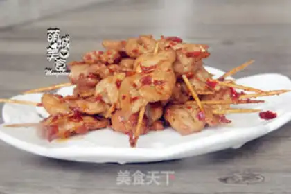 Make Spicy toothpick step 5
