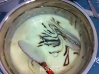Make Blueberry chocolate cake step 7