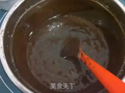 Make Blueberry chocolate cake step 8