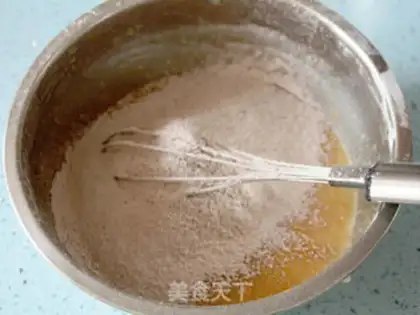 Make Berry banana chocolate cake step 5