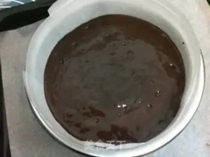 Make Blueberry chocolate cake step 11