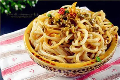 Make Wuhan has hot noodles step 14