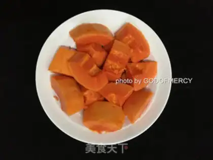 Make papaya carrot juice step 4