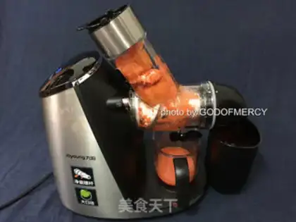 Make papaya carrot juice step 5