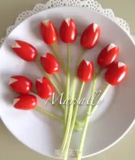 Make ♪ Holy fruit tulip ♪ step 4