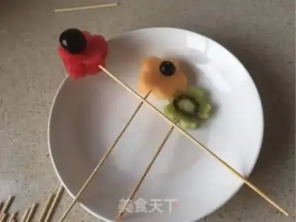 Make Watermelon platter step 9